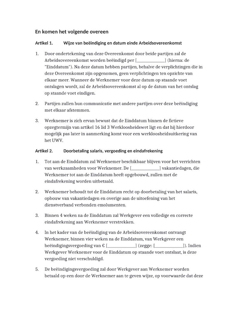 Voorbeeld van document, pagina 2